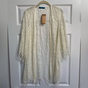 Women”s Lace Cardigan Size Small